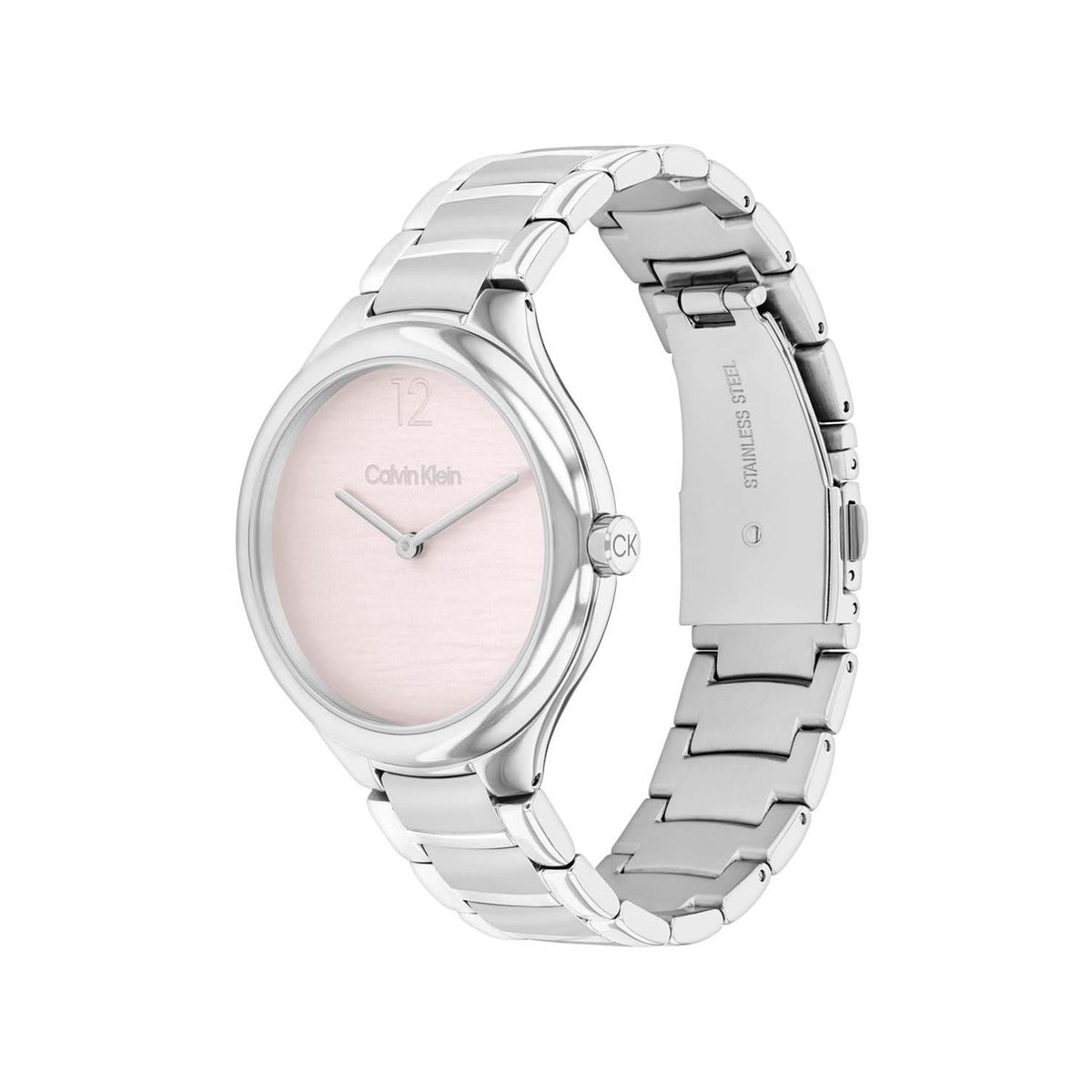 Calvin Klein Dames Horloge CK25100047 38 mm Zilverkleurig