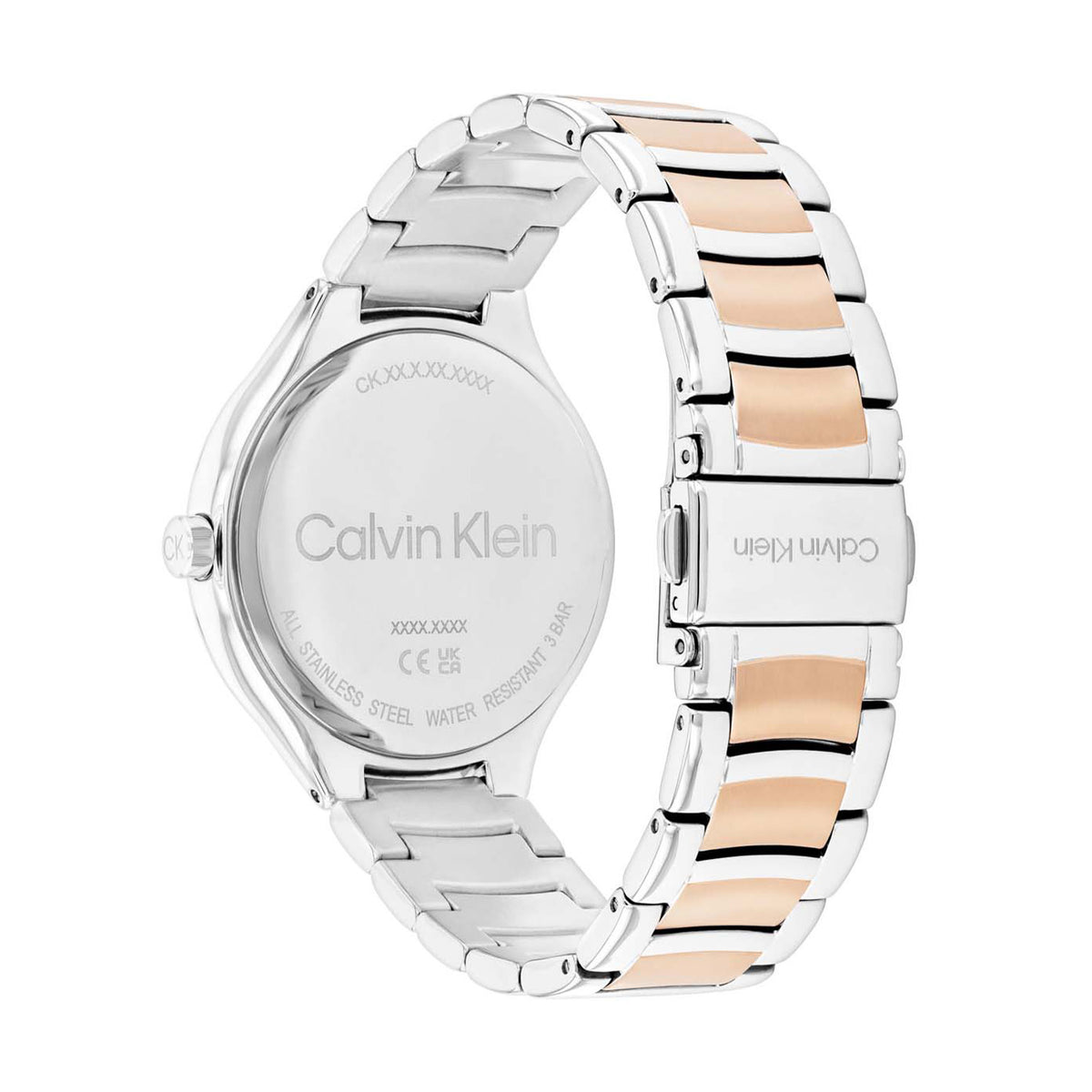 Calvin Klein Dames Horloge CK25100049 38 mm Zilverkleurig