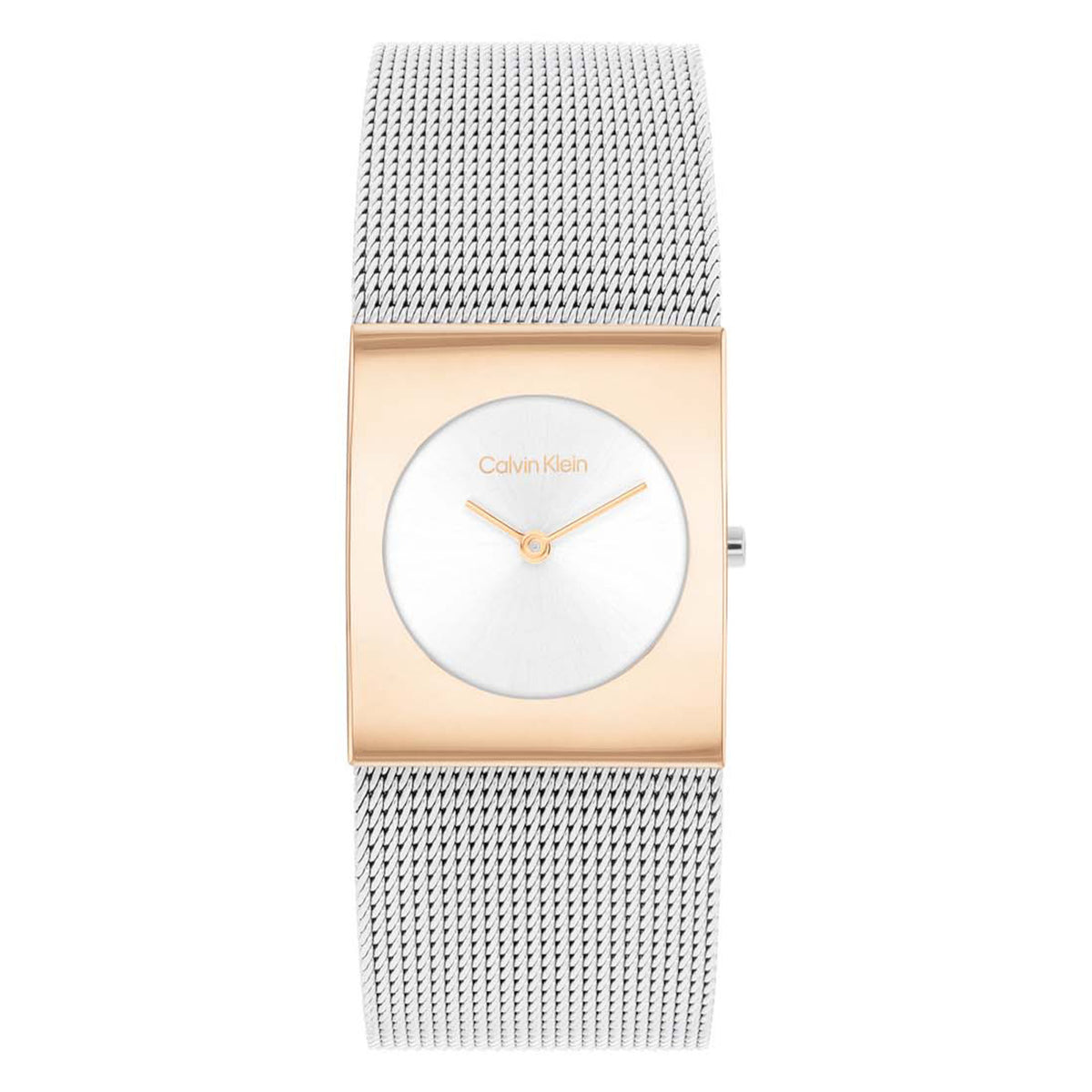 Calvin Klein Dames Horloge CK25100063 24 mm Rosékleurig