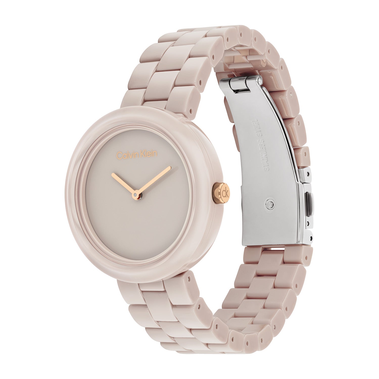Calvin Klein Dameshorloge CK25100073 Crème 34 mm