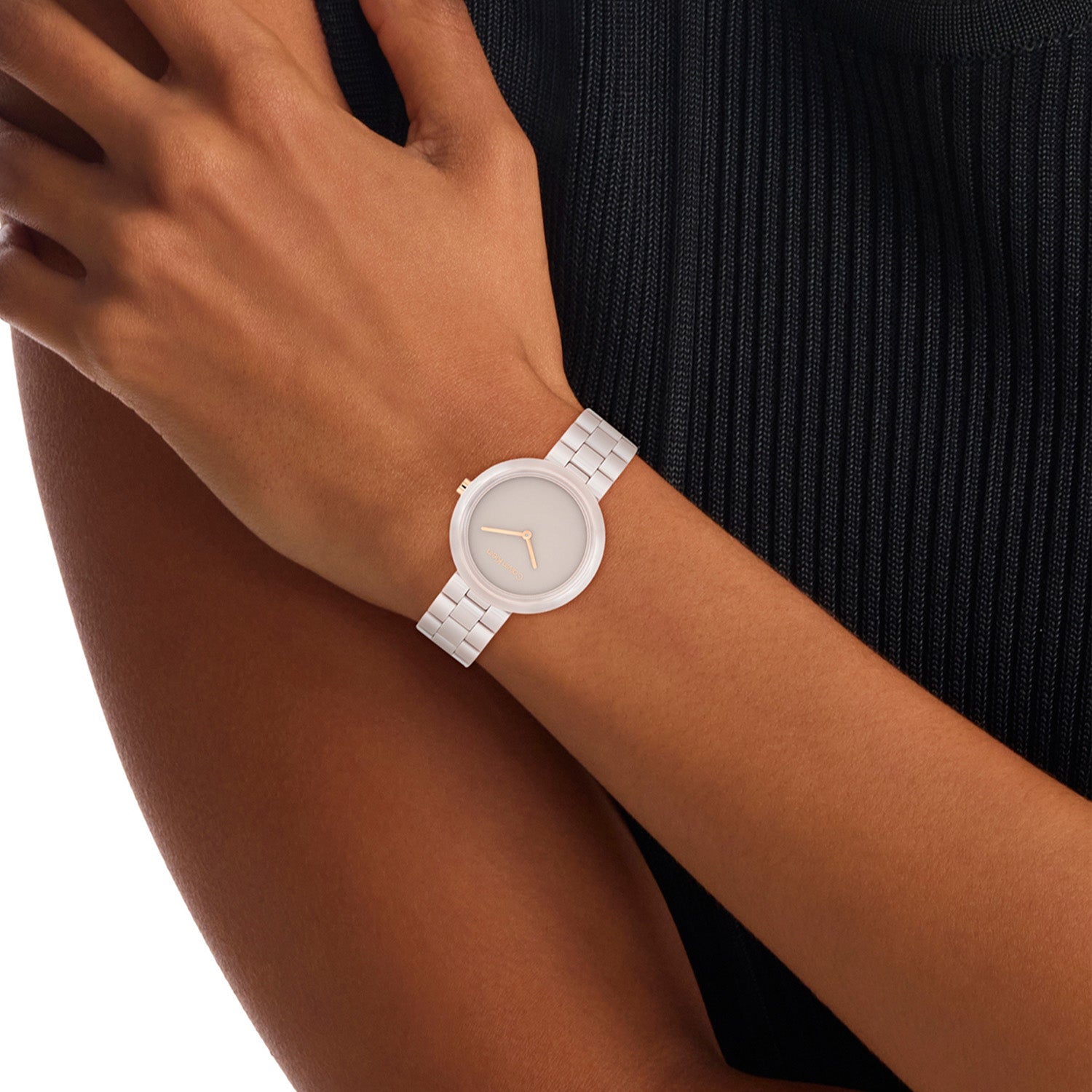 Calvin Klein Dameshorloge CK25100073 Crème 34 mm