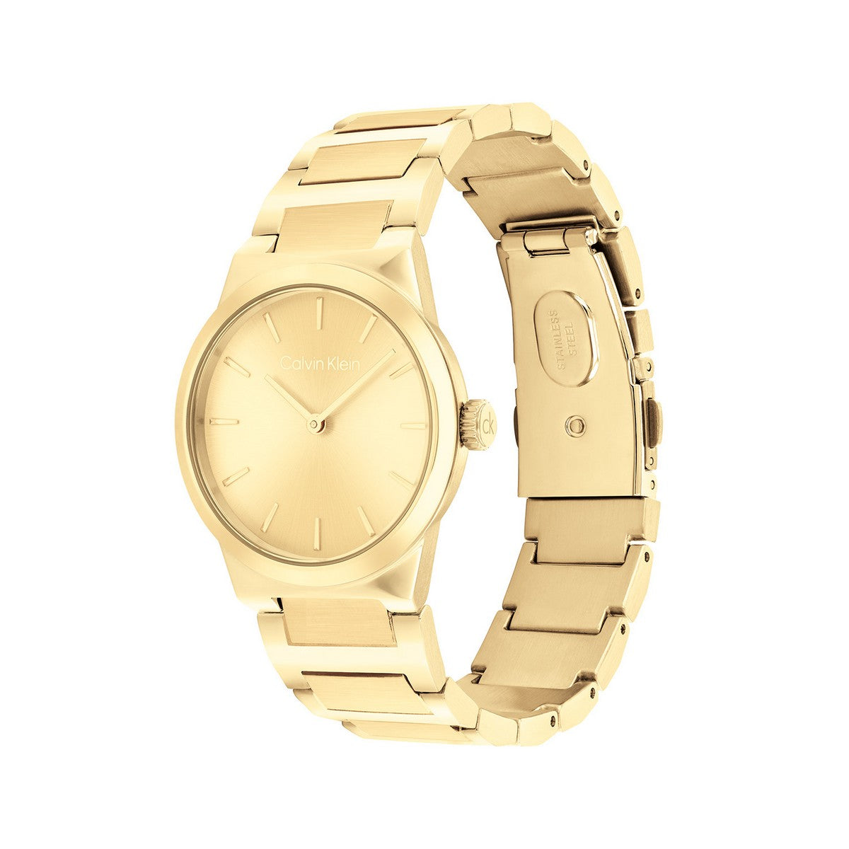 Calvin Klein Dameshorloge CK25100077 Goudkleurig 32 mm