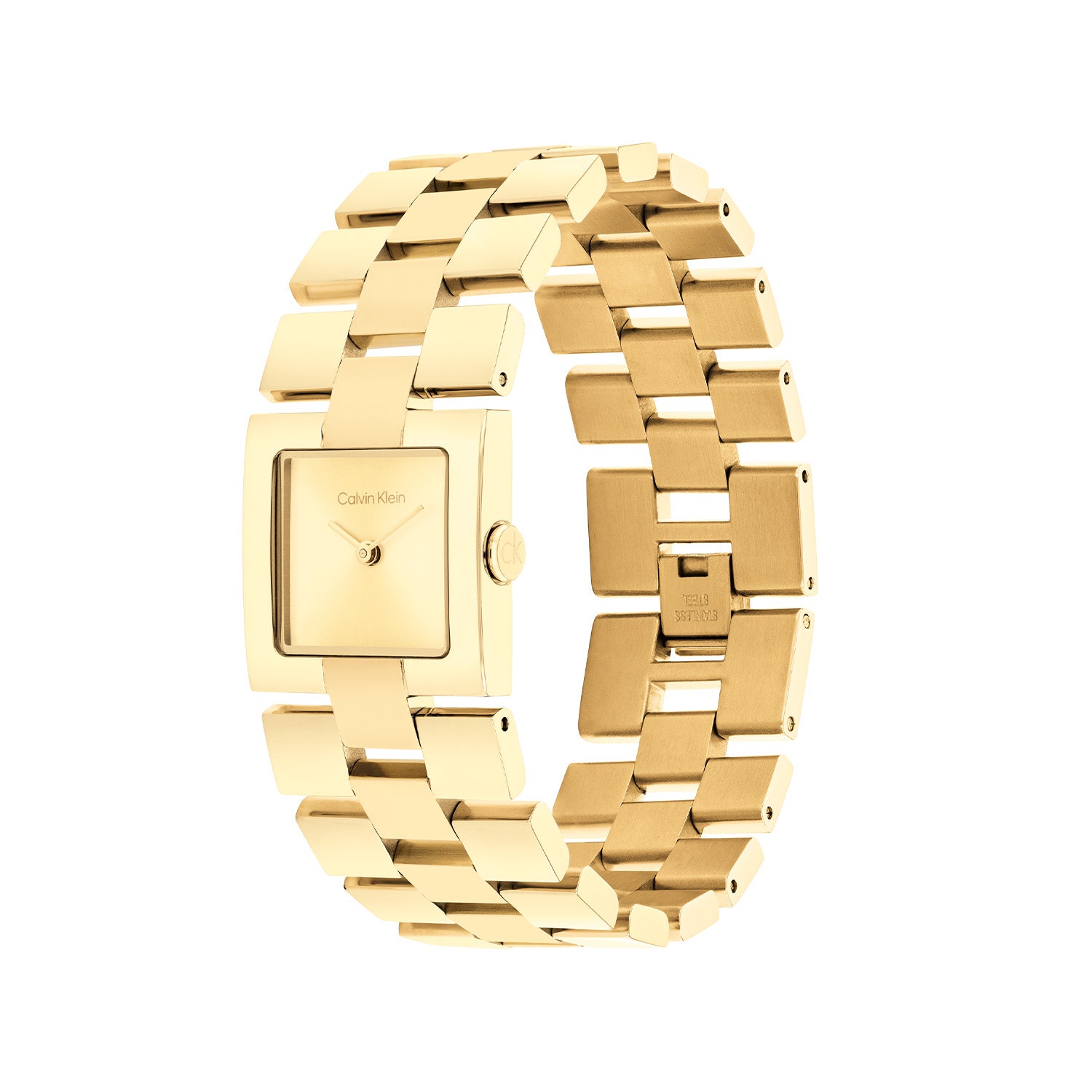 Calvin Klein Dameshorloge CK25100089 Goudkleurig 22 mm
