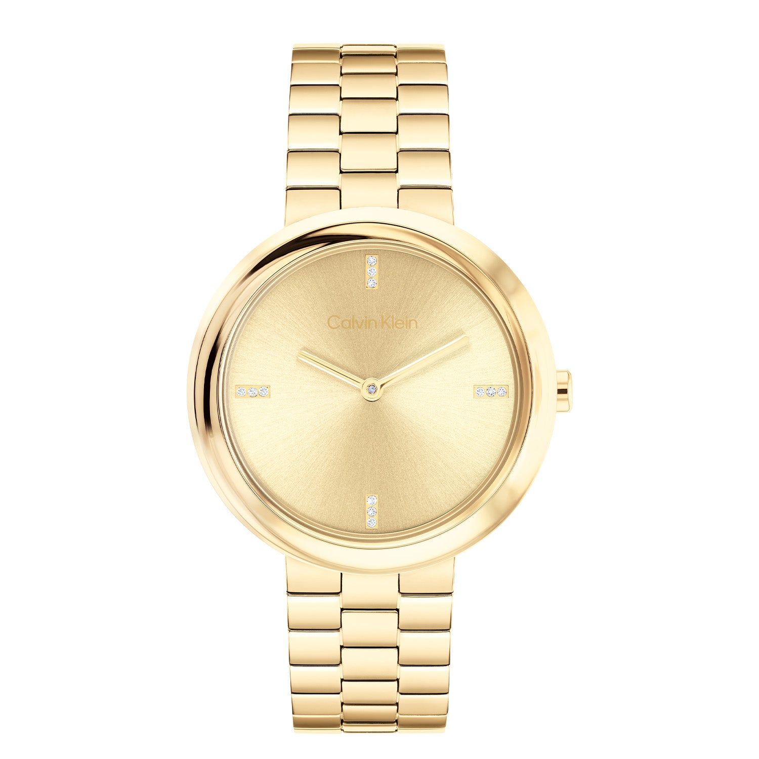 Calvin Klein Dameshorloge CK25100094 Goudkleurig 34 mm