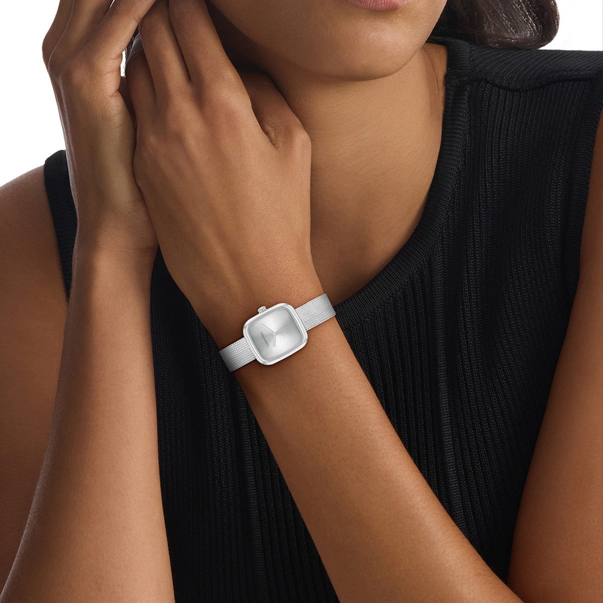 Calvin Klein Dameshorloge CK25100098 Zilverkleurig 30 mm