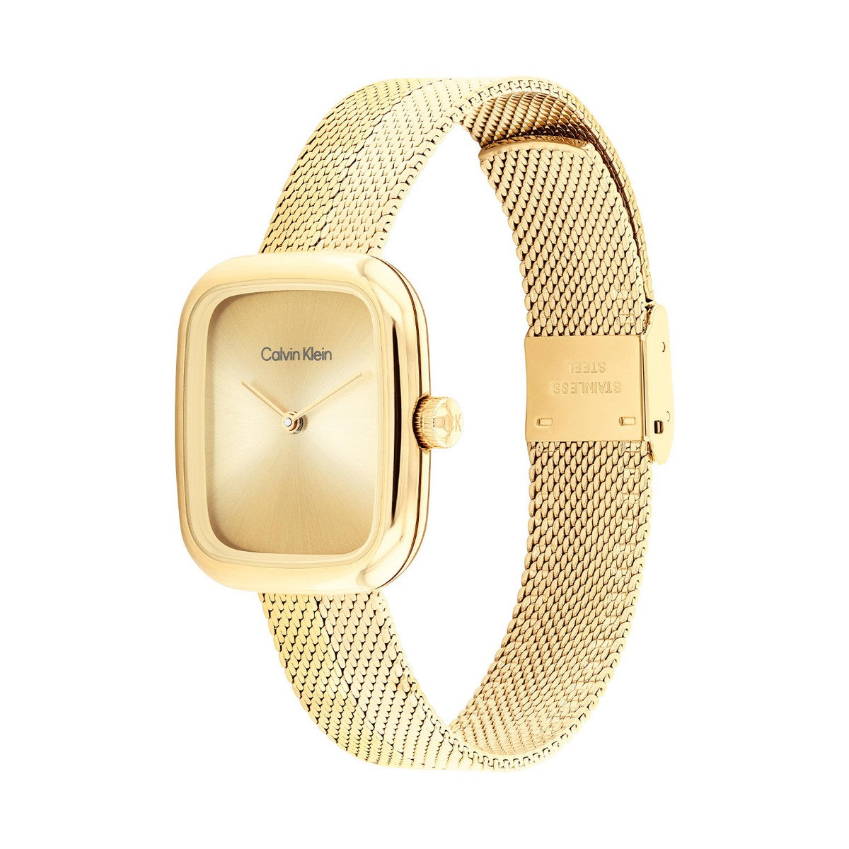Calvin Klein Dameshorloge CK25100099 Goudkleurig 30 mm