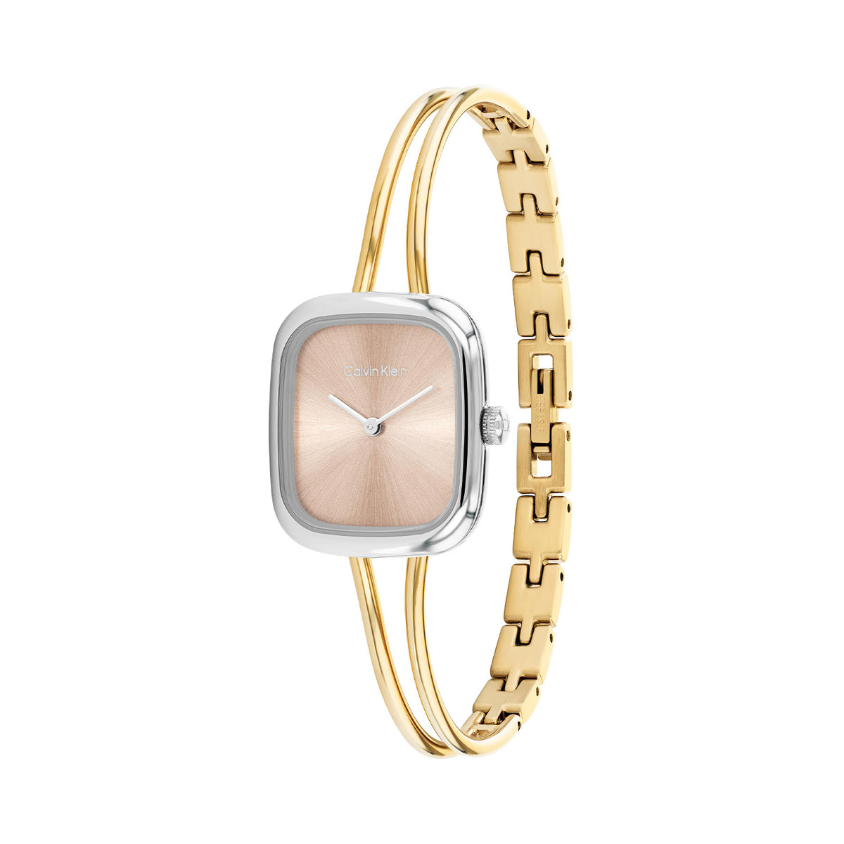 Calvin Klein Dames Horloge CK25100134 24 mm Zilverkleurig