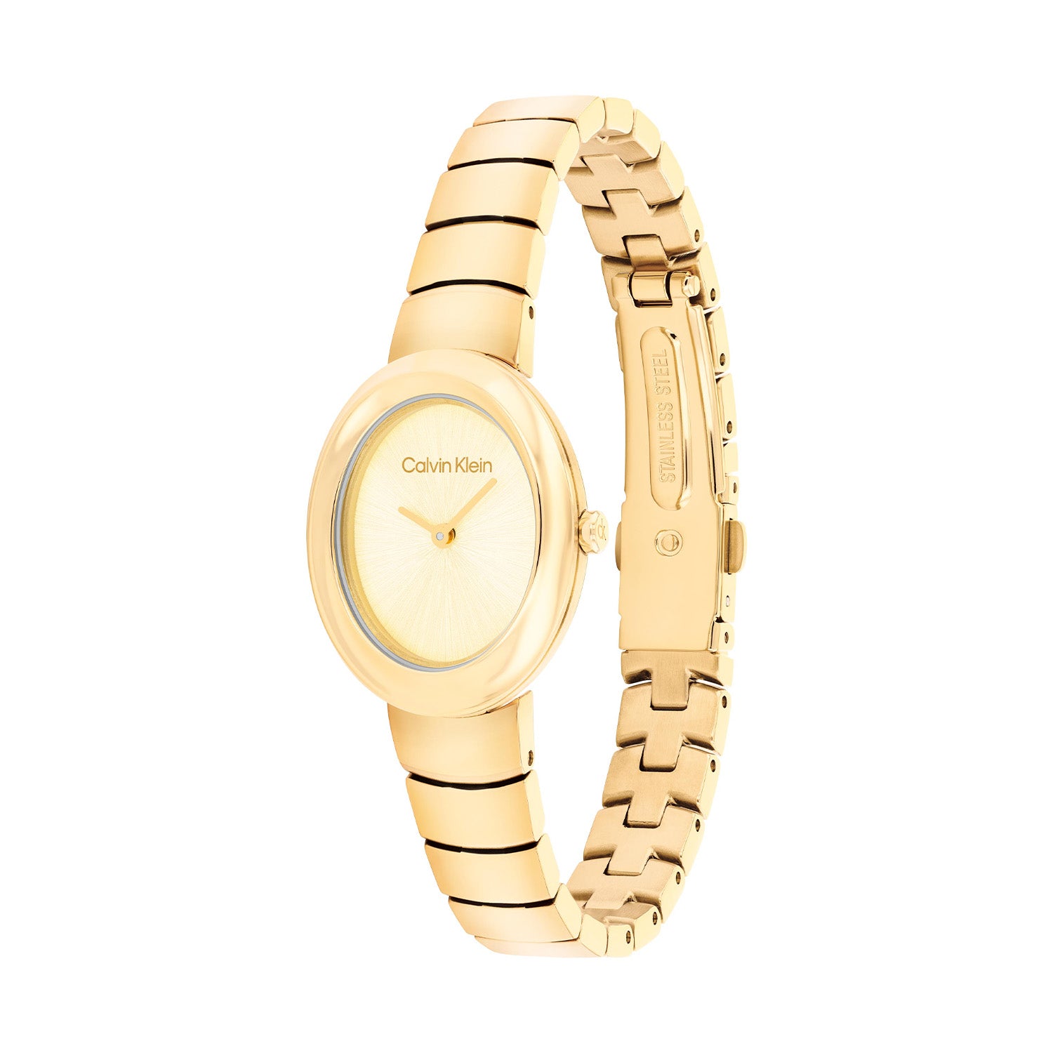 Calvin Klein Dameshorloge CK25100147 Goudkleurig 24 mm