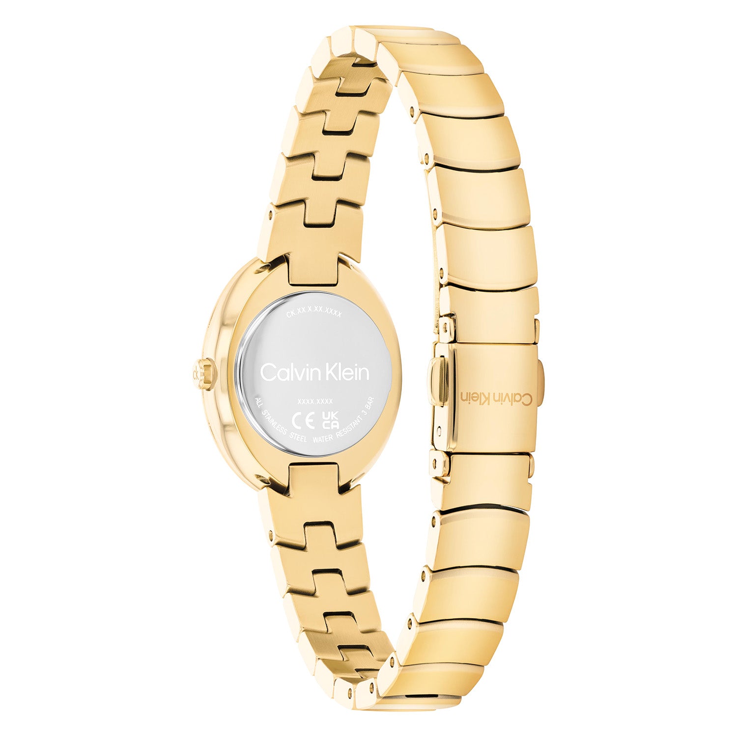 Calvin Klein Dameshorloge CK25100147 Goudkleurig 24 mm