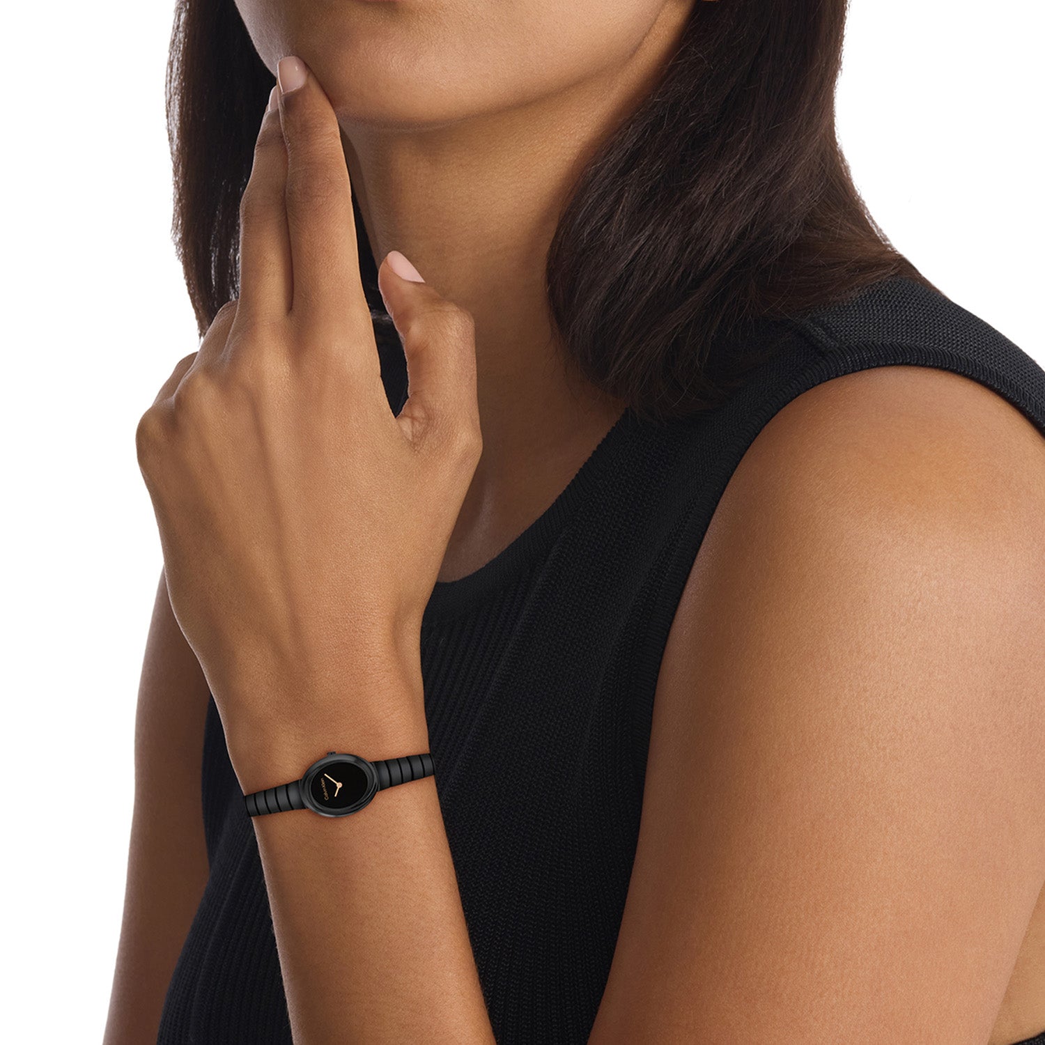 Calvin Klein Dameshorloge CK25100150 Zwart 24 mm