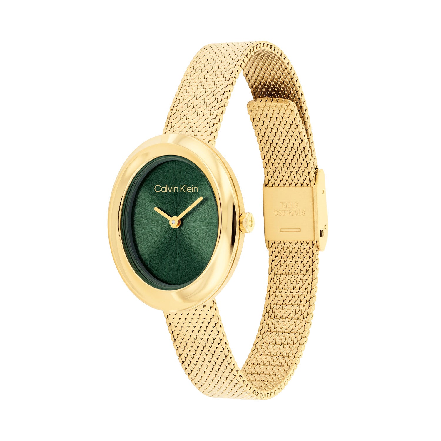 Calvin Klein Dameshorloge CK25100152 Goudkleurig 24 mm