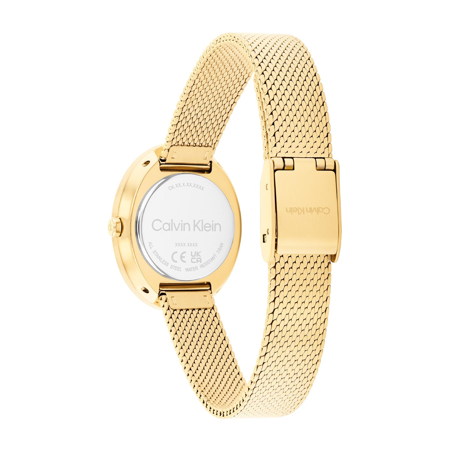 Calvin Klein Dameshorloge CK25100152 Goudkleurig 24 mm