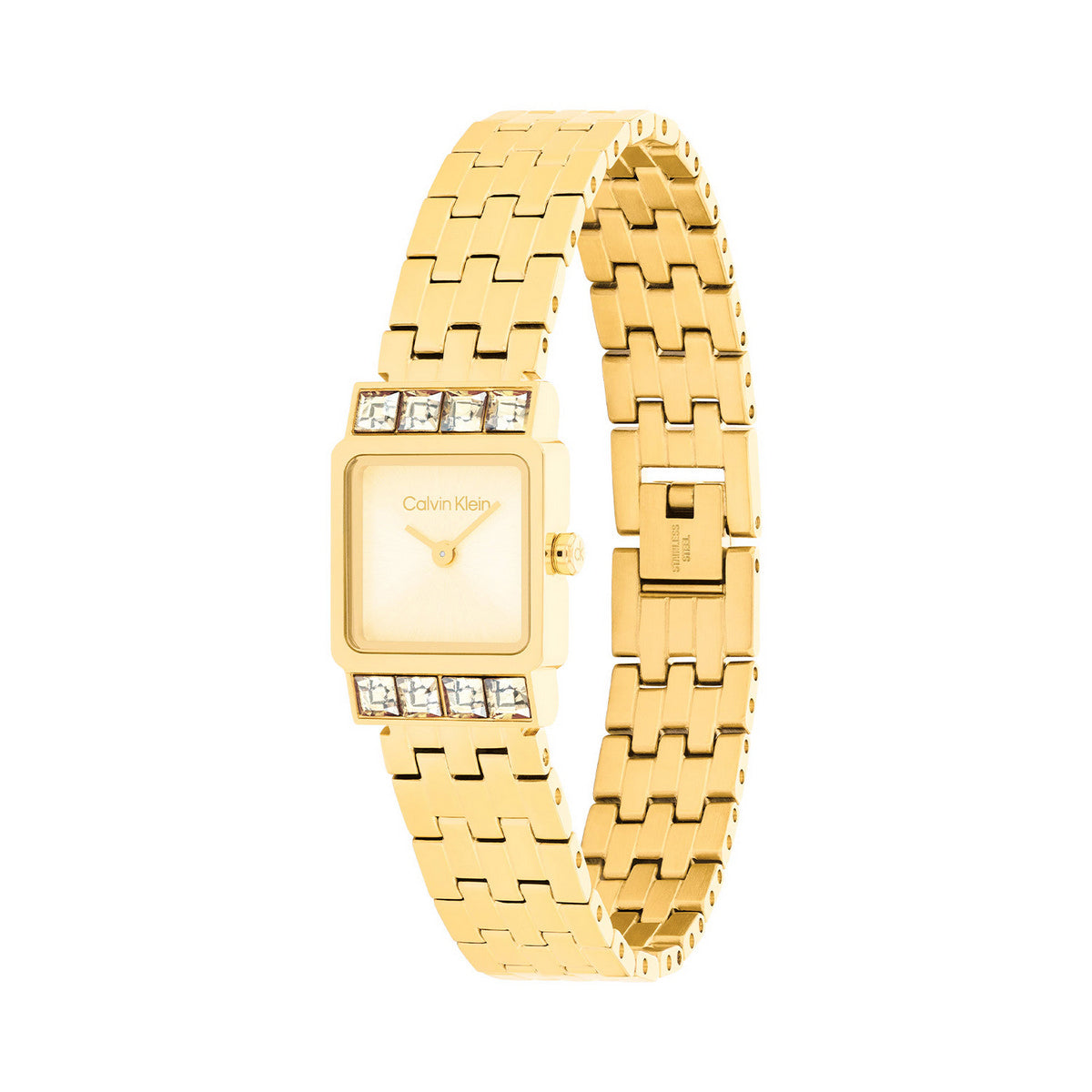 Calvin Klein Dameshorloge CK25100162 Goudkleurig 16 mm