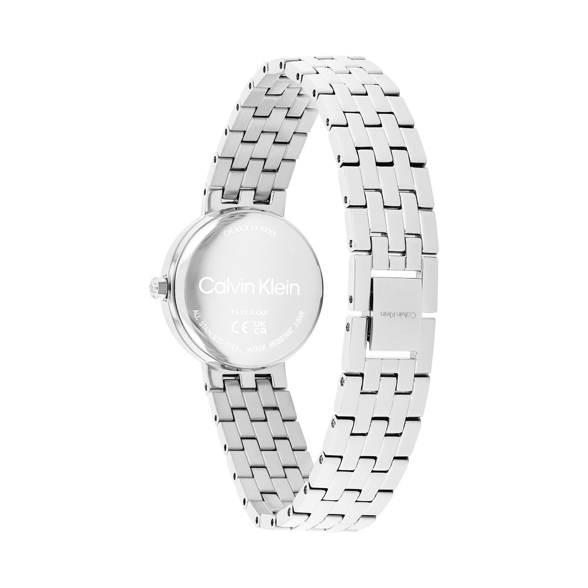 Calvin Klein Dames Horloge CK25100186 26 mm Zilverkleurig