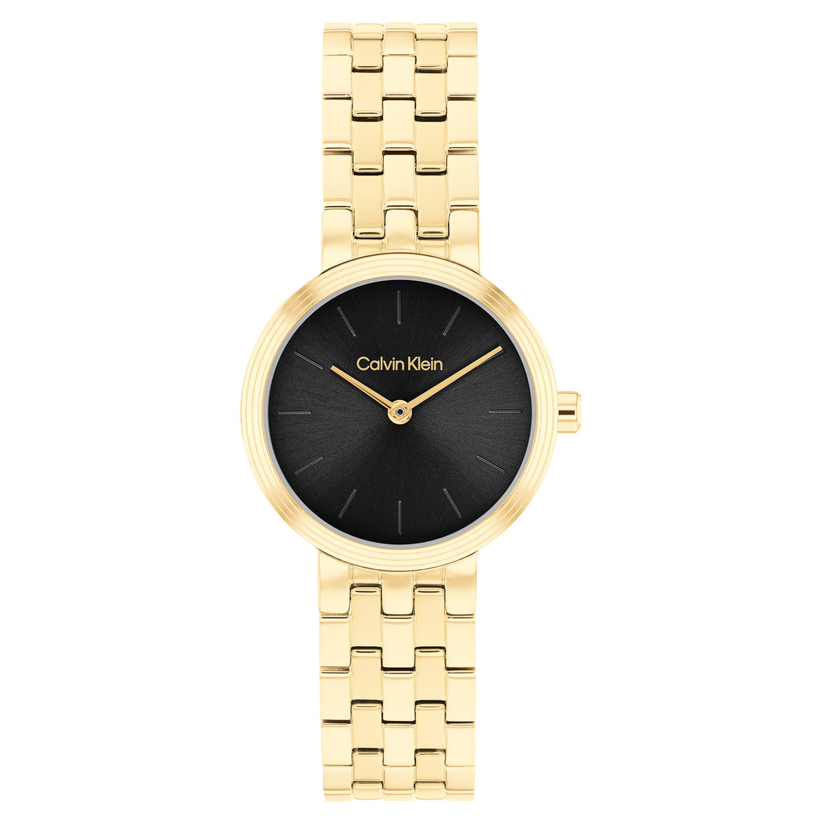 Calvin Klein Dames Horloge CK25100187 26 mm Goudkleurig