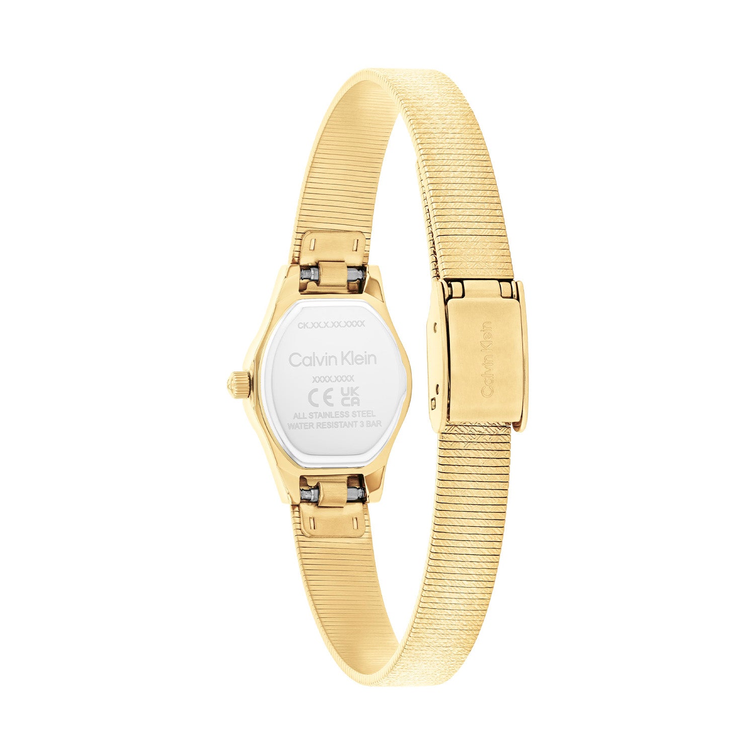 Calvin Klein Dameshorloge CK25100193 Goudkleurig 18 mm