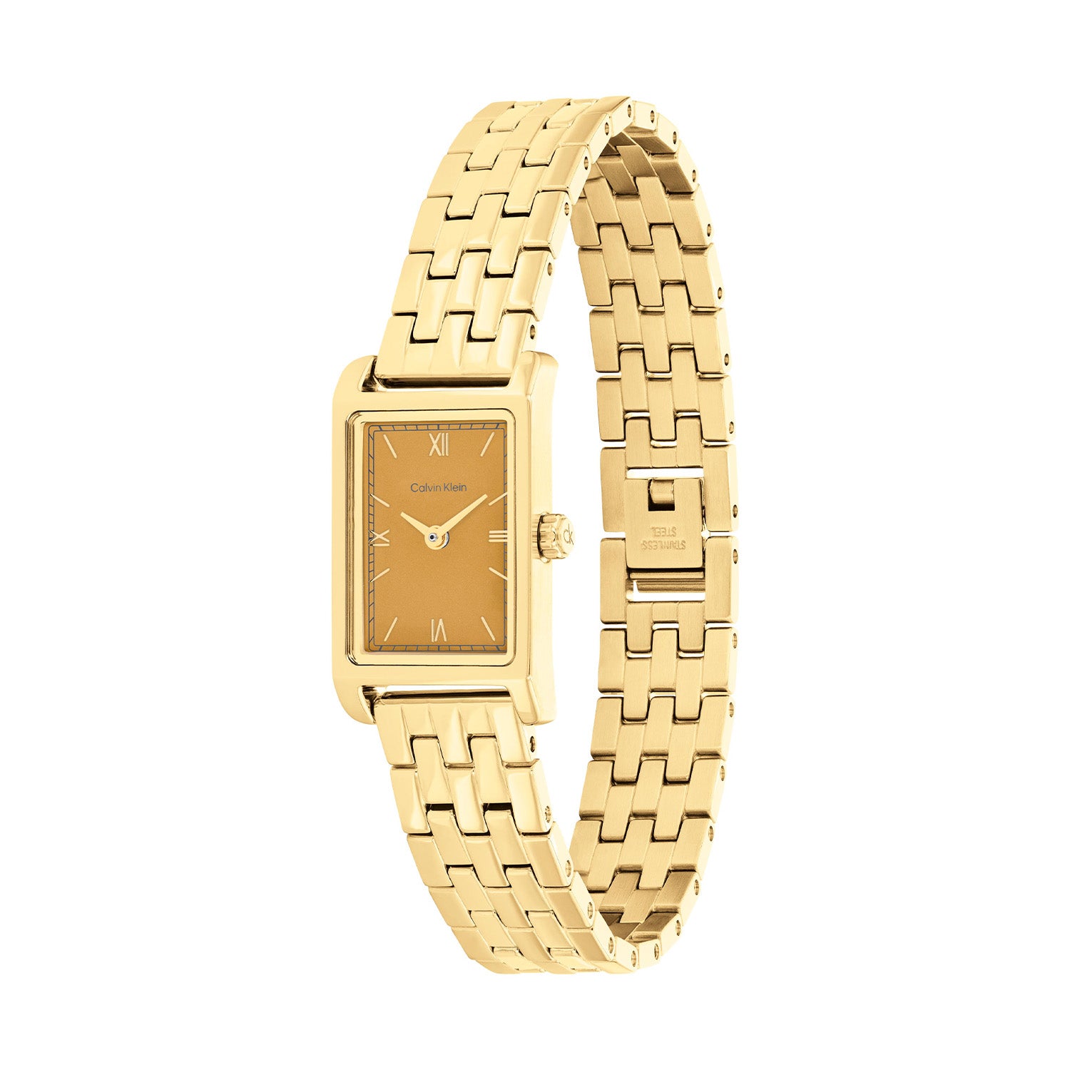 Calvin Klein Dameshorloge CK25100198 Goudkleurig 16 mm