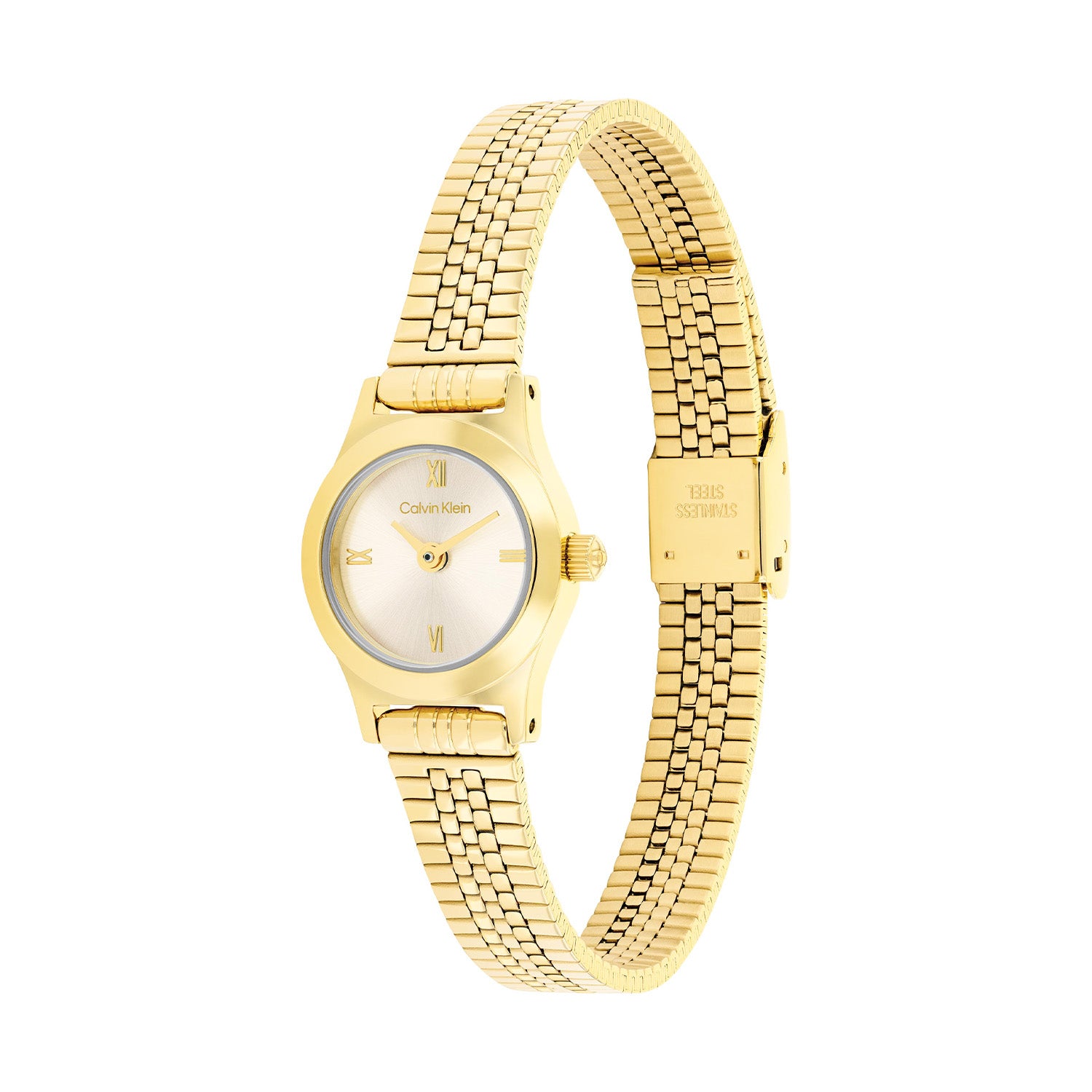 Calvin Klein Dameshorloge CK25100201 Goudkleurig 18 mm