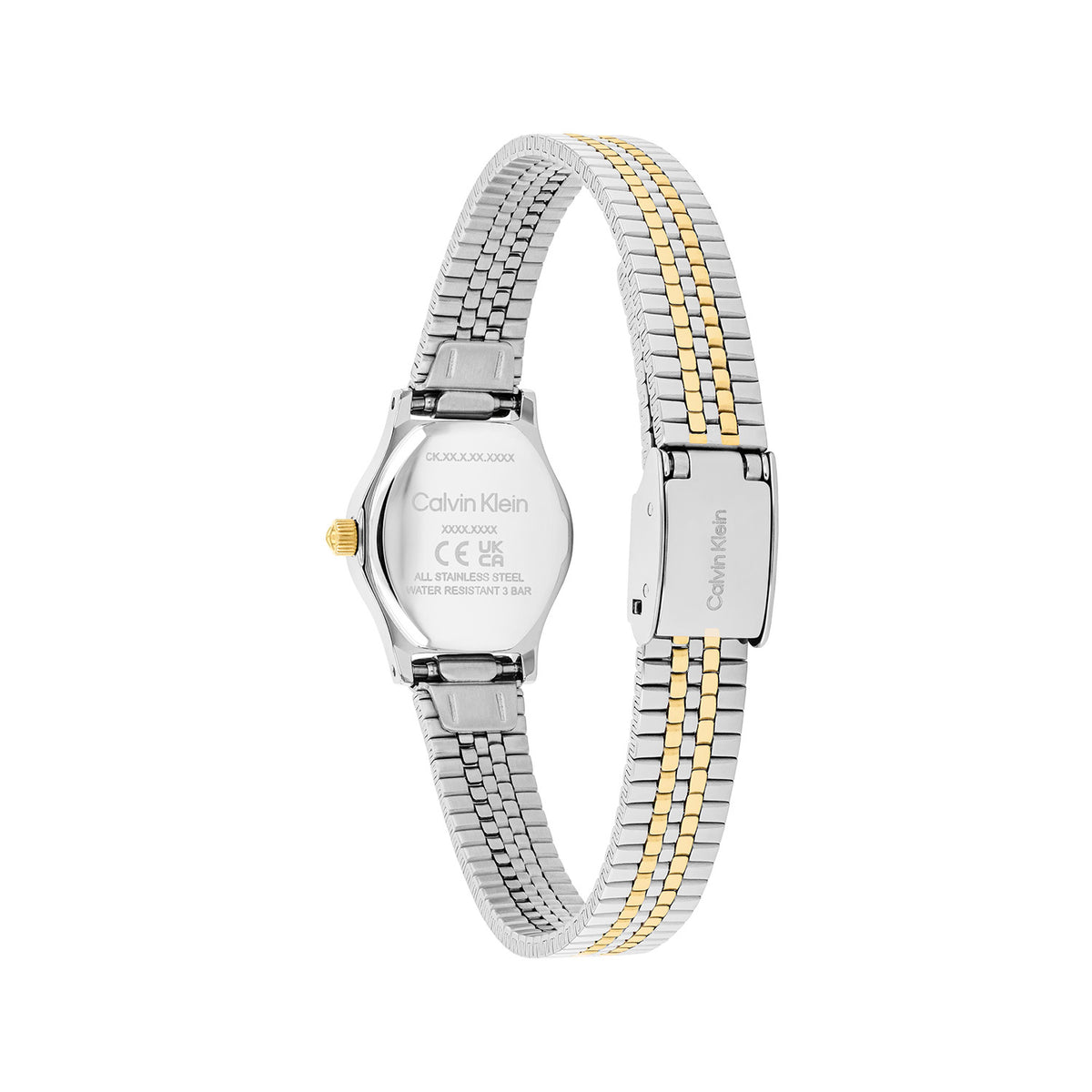 Calvin Klein Dames Horloge CK25100202 18 mm Zilverkleurig