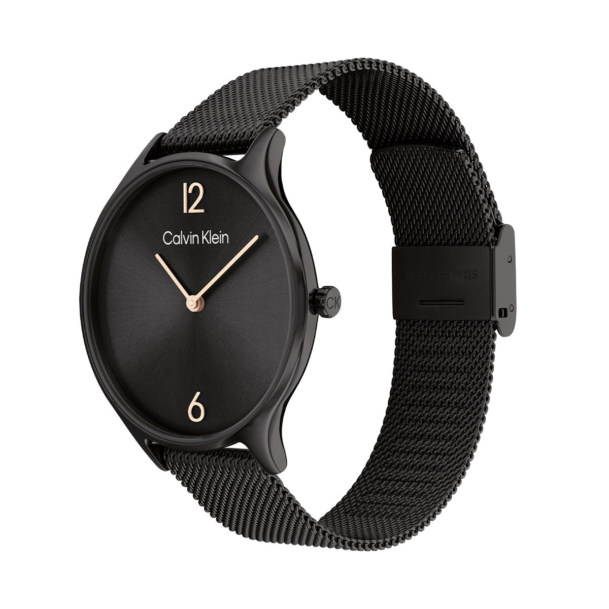 Calvin Klein Dames Horloge CK25200004 38 mm Zwart