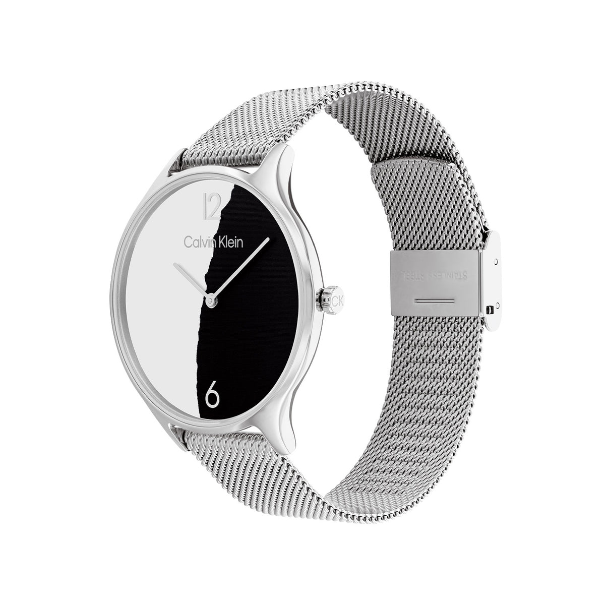 Calvin Klein Dames Horloge CK25200007 38 mm Zilverkleurig