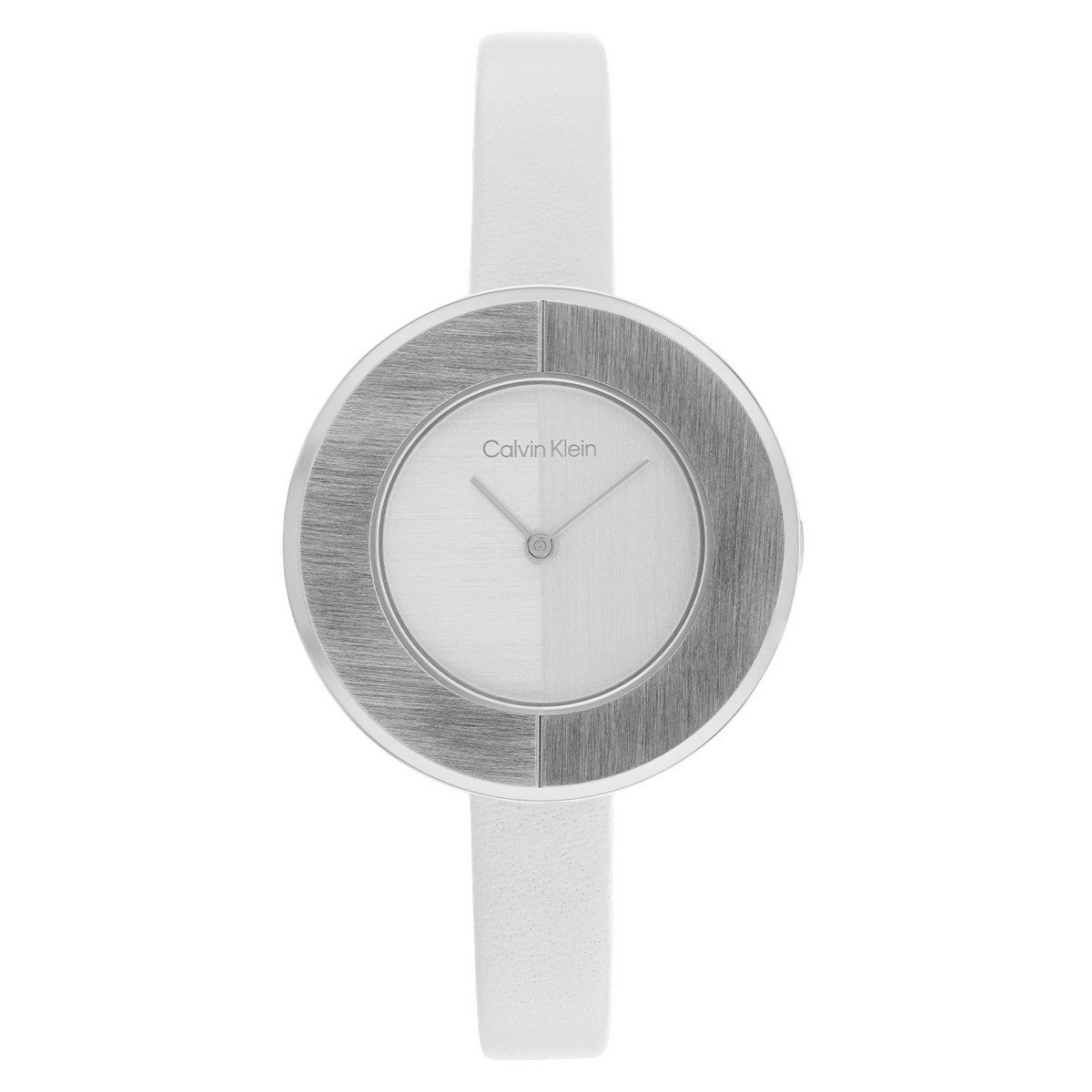 Calvin Klein Confidence Bangle Dameshorloge CK25200026 Zilverkleurig 32 mm