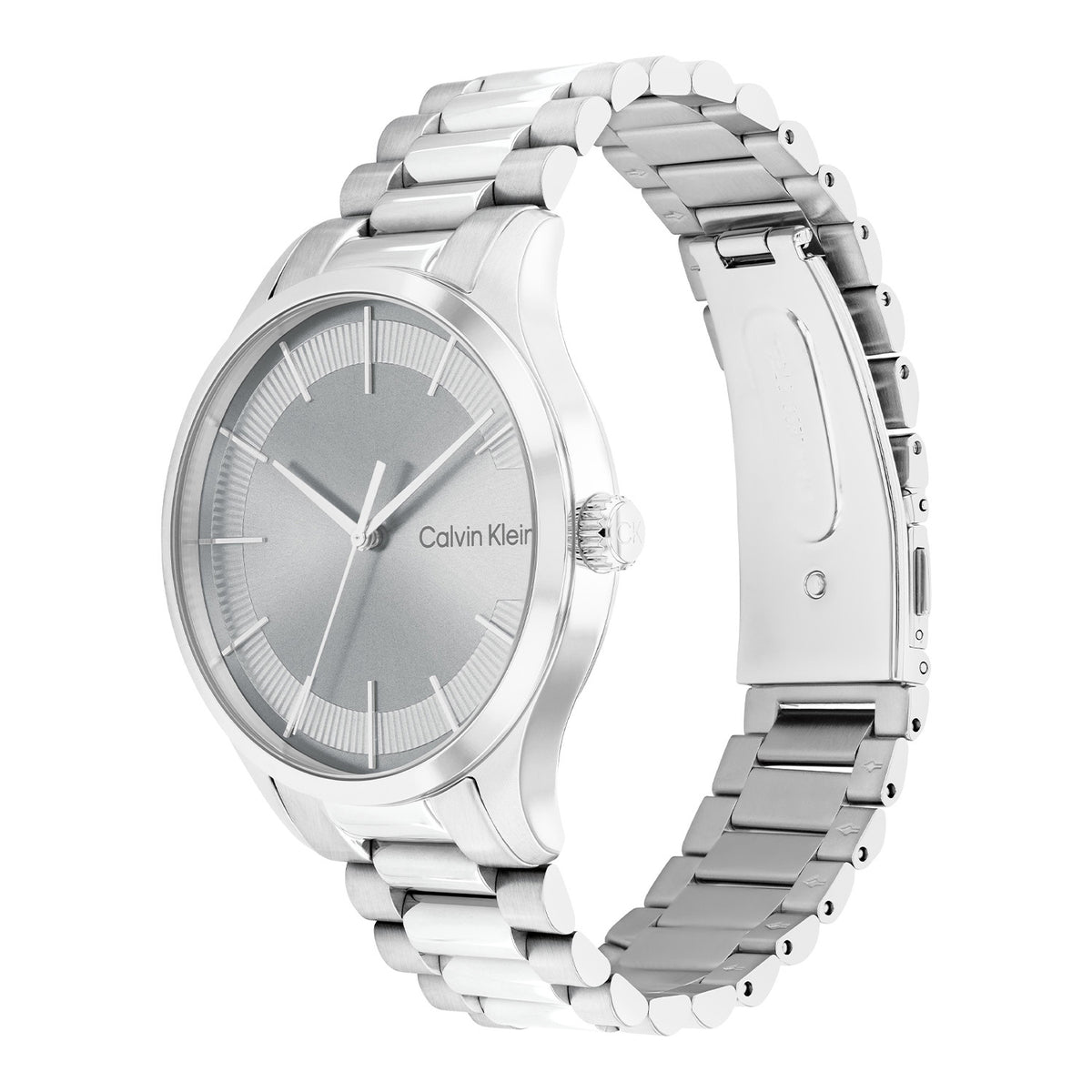 Calvin Klein Heren Horloge CK25200036 40 mm Zilverkleurig