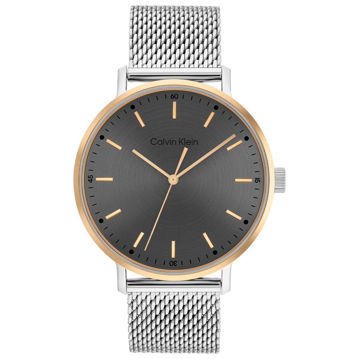 Calvin Klein Heren Horloge CK25200047 42 mm Zilverkleurig