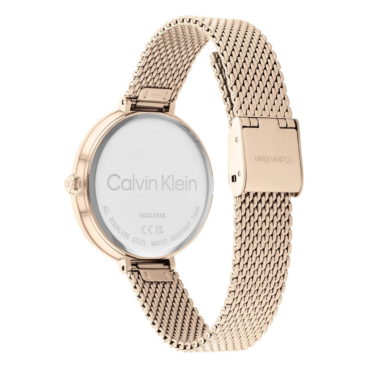Calvin Klein Minimalistic T-bar Dameshorloge CK25200080 Rosékleurig 36 mm