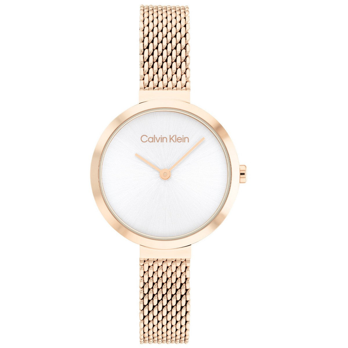 Calvin Klein Minimalistic T-bar Dameshorloge CK25200083 Rosékleurig 28 mm
