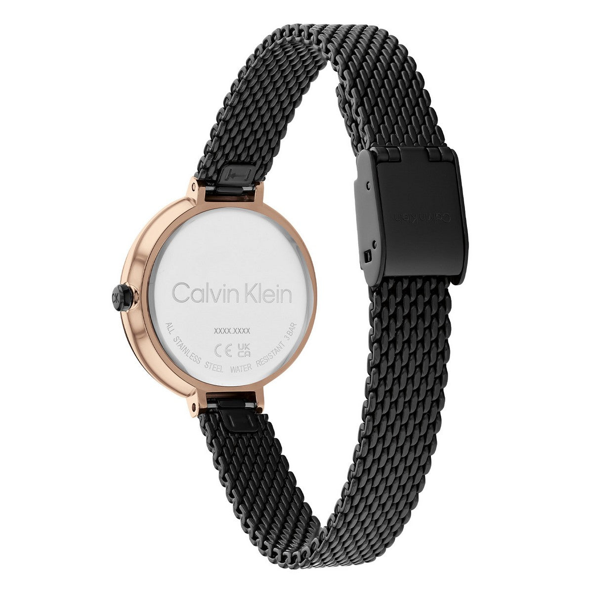 Calvin Klein Minimalistic T-bar Dameshorloge CK25200084 Zwart 28 mm