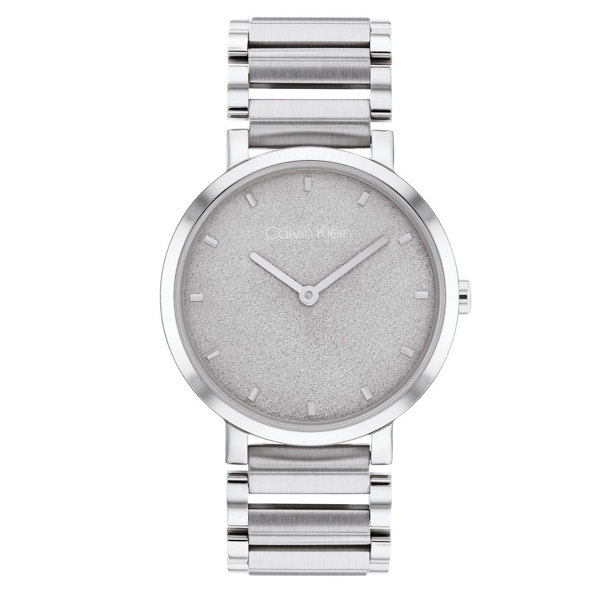 Calvin Klein Open Link Dameshorloge CK25200085 Zilverkleurig 34 mm