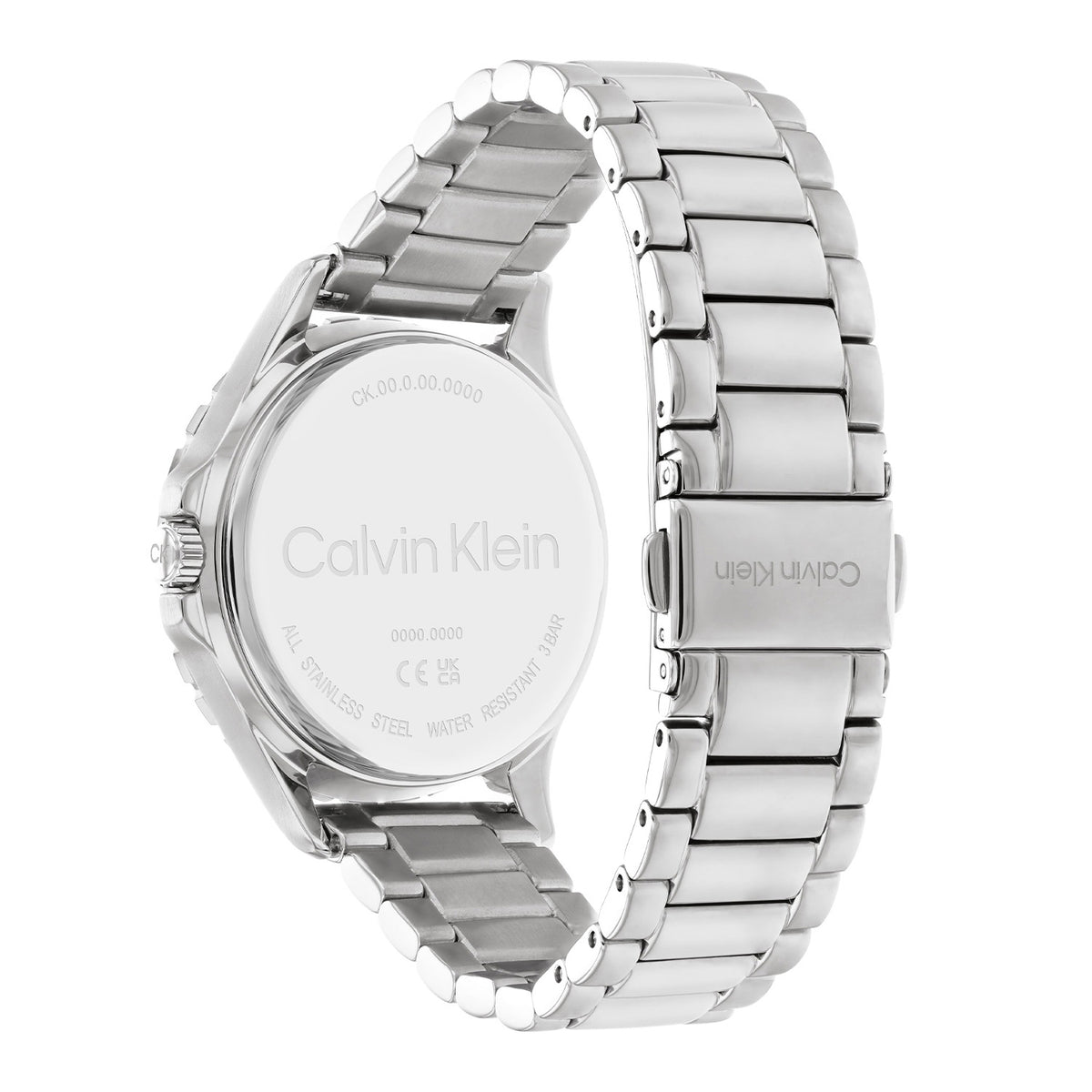 Calvin Klein Dames Horloge CK25200096 38 mm Zilverkleurig
