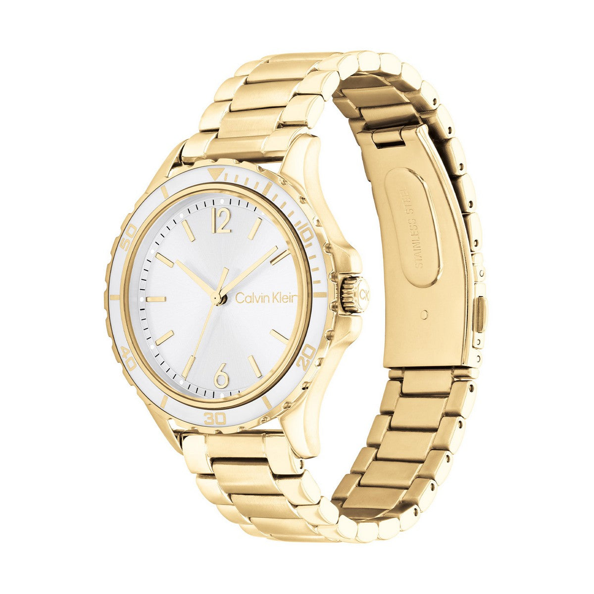 Calvin Klein Dameshorloge CK25200099 Goudkleurig 38 mm