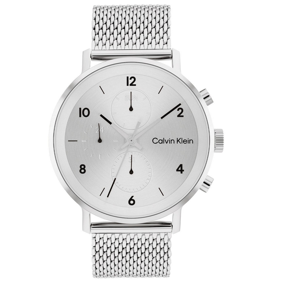 Calvin Klein Herenhorloge CK25200107 Zilverkleurig 44 mm