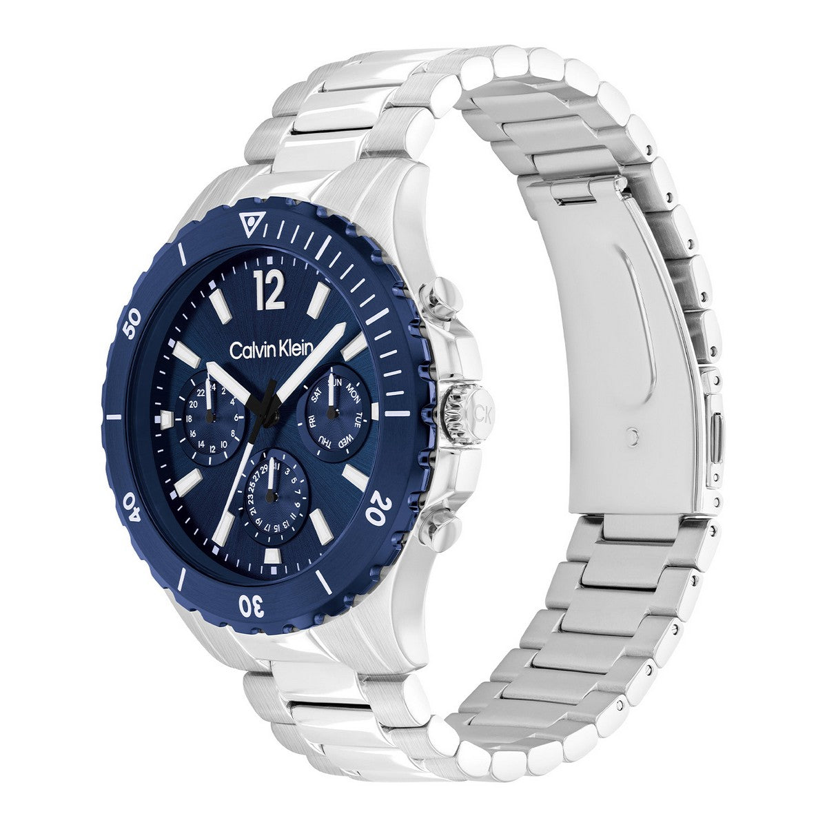Calvin Klein Herenhorloge CK25200115 Zilverkleurig 44 mm