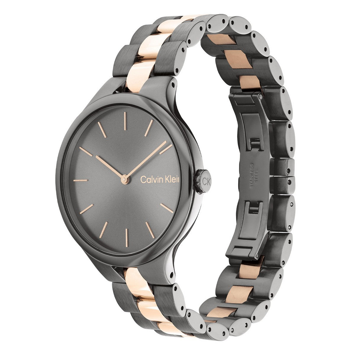 Calvin Klein Linked Dameshorloge CK25200127 Grijs 38 mm