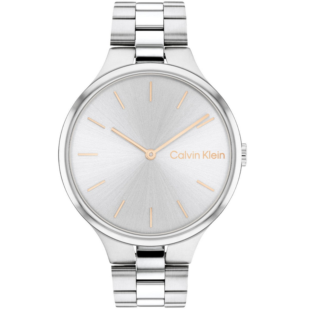 Calvin Klein Linked Dameshorloge CK25200128 Zilverkleurig 38 mm