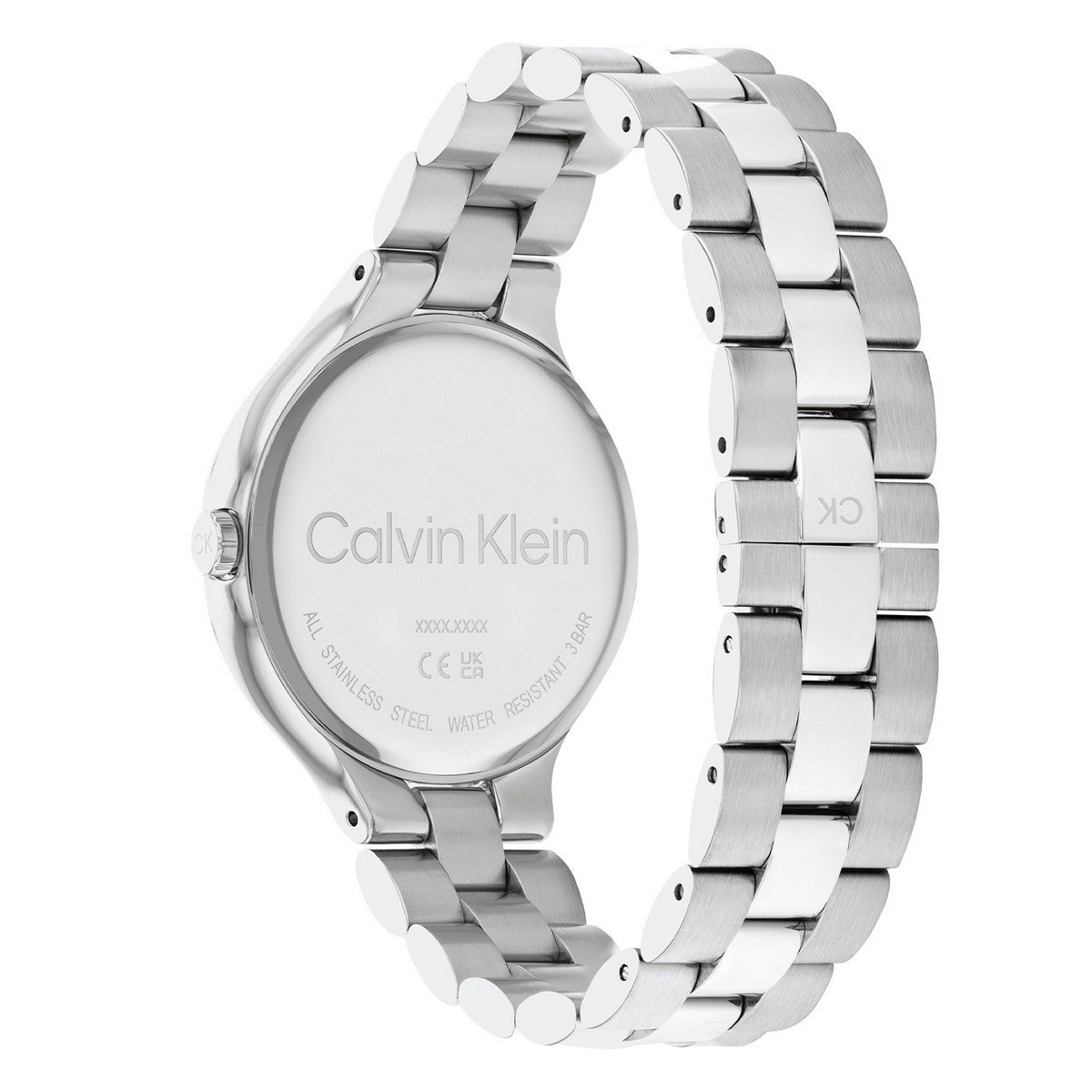 Calvin Klein Linked Dameshorloge CK25200128 Zilverkleurig 38 mm
