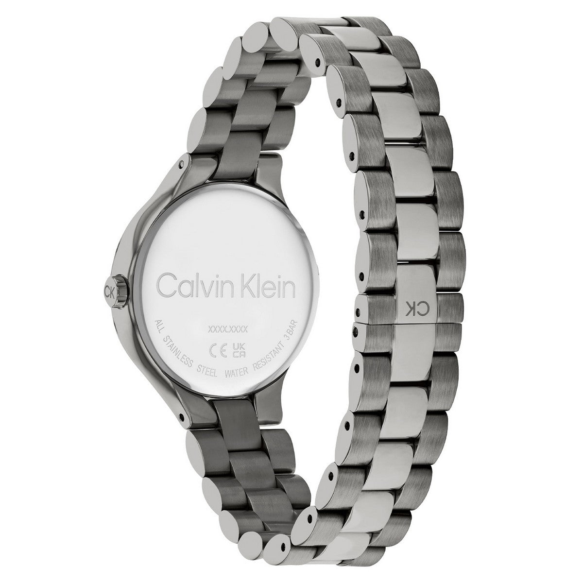 Calvin Klein Linked Dameshorloge CK25200130 Grijs 32 mm