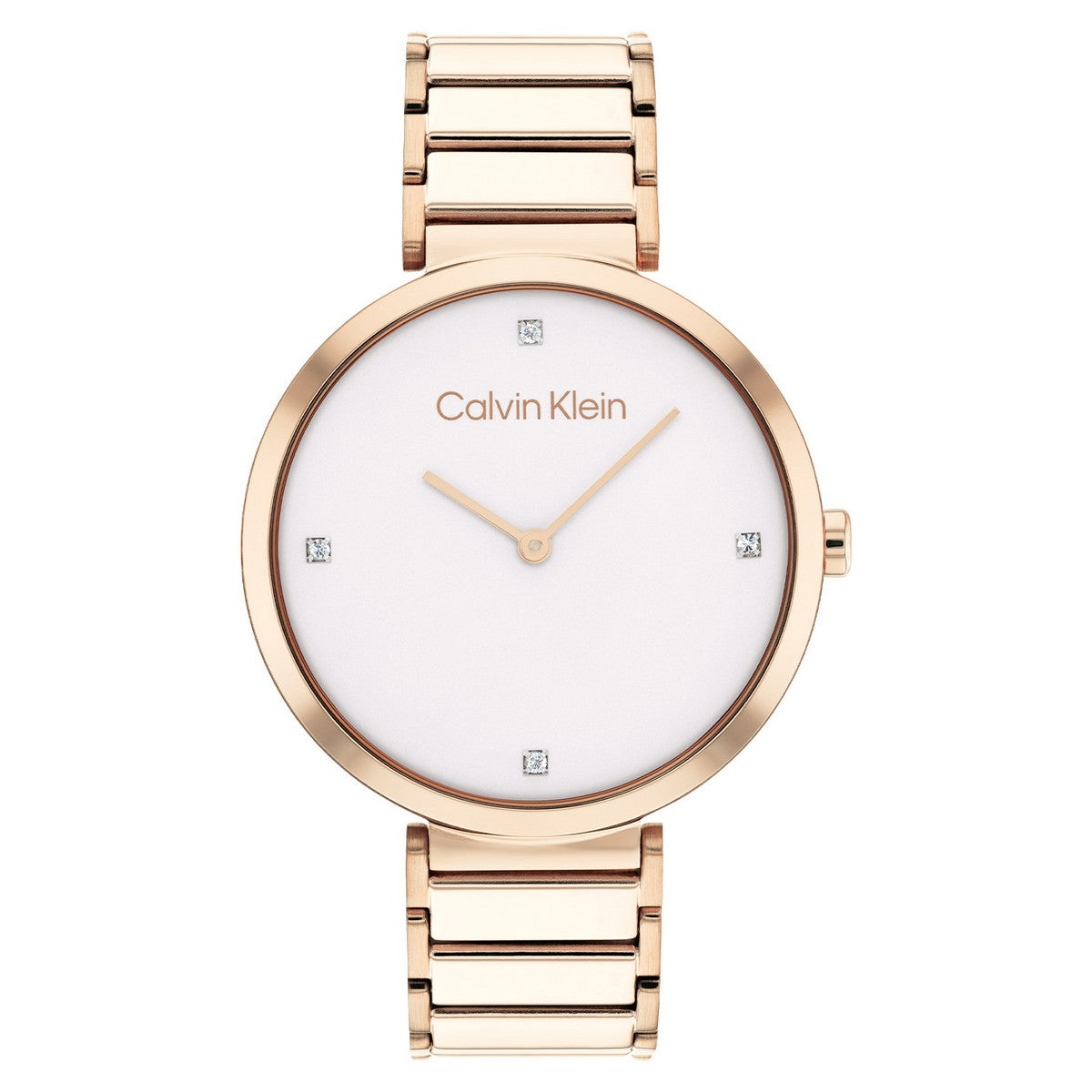 Calvin Klein Minimalistic T-bar Dameshorloge CK25200135 Rosékleurig 36 mm