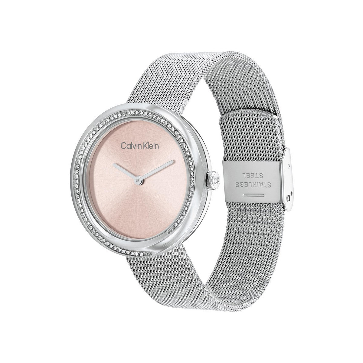 Calvin Klein Twist Dameshorloge CK25200149 Zilverkleurig 34 mm