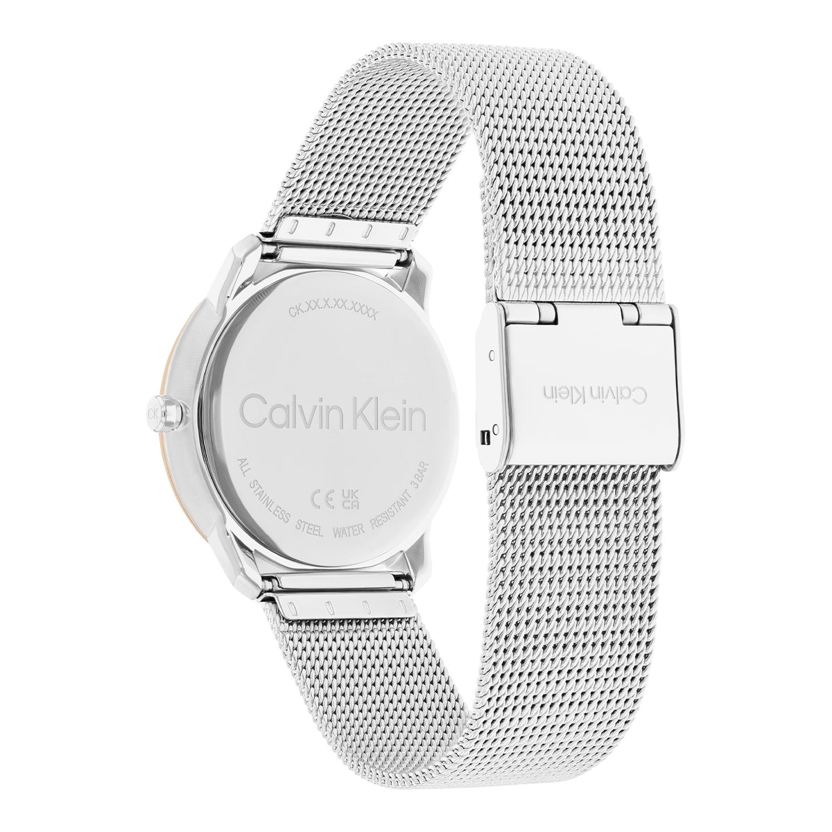 Calvin Klein Dames Horloge CK25200157 35 mm Zilverkleurig