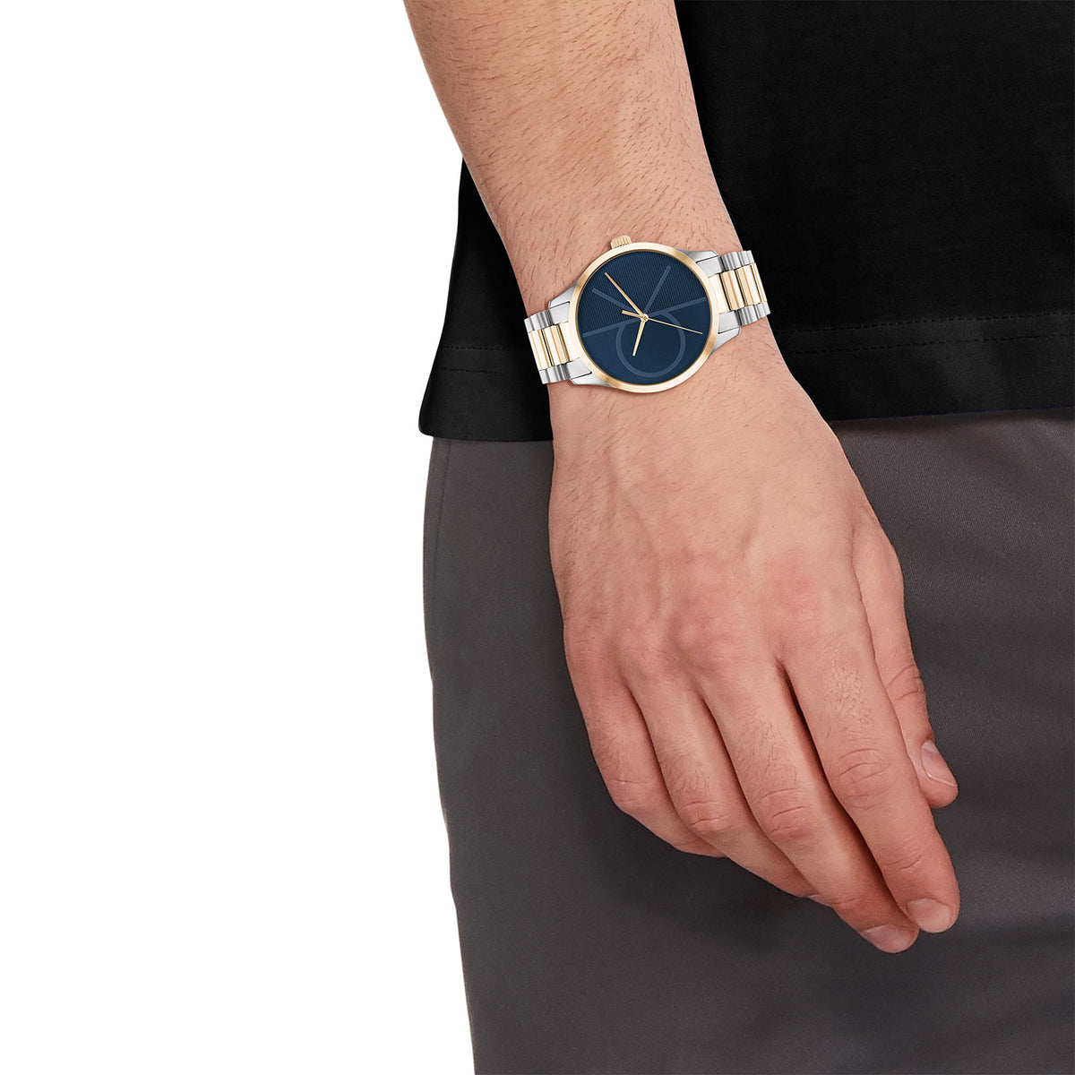 Calvin Klein Heren Horloge CK25200165 40 mm Zilverkleurig