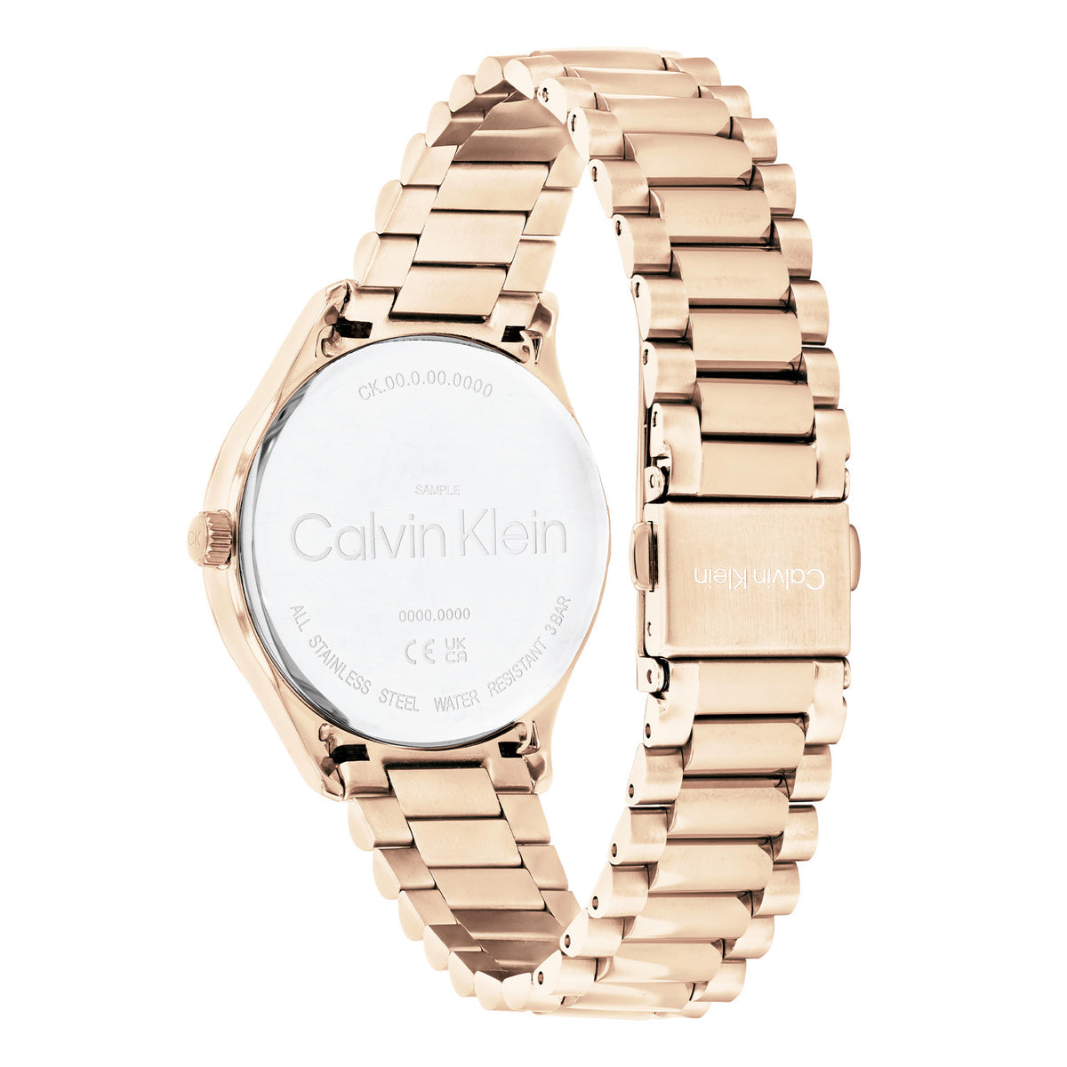 Calvin Klein Dames Horloge CK25200169 35 mm Rosékleurig