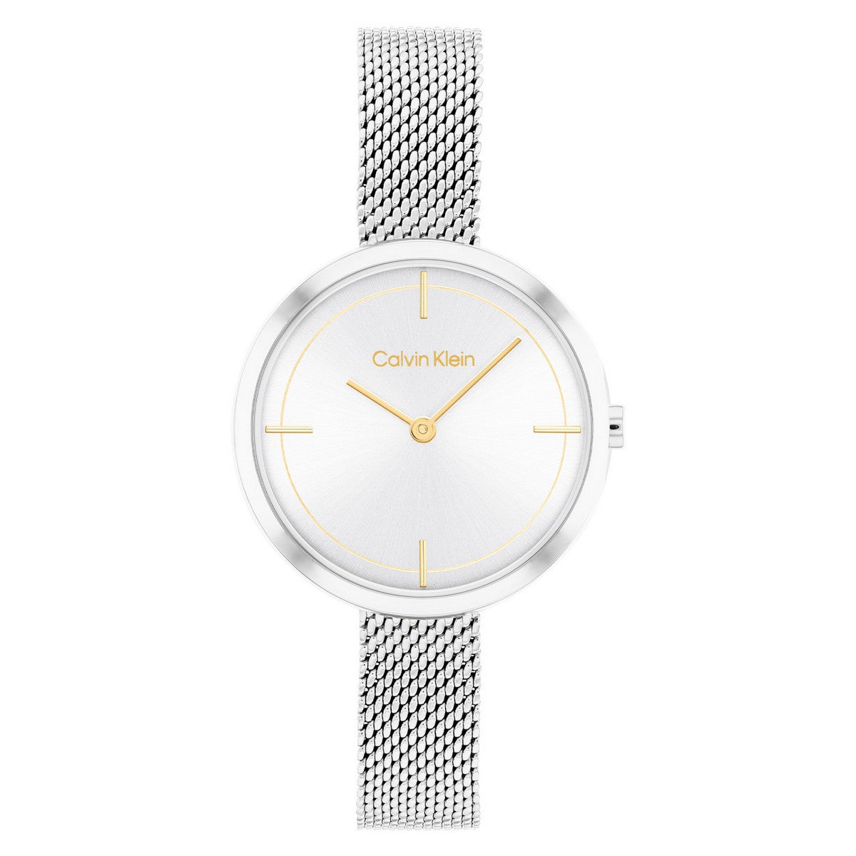 Calvin Klein Beam Dameshorloge CK25200184 Zilverkleurig 30 mm