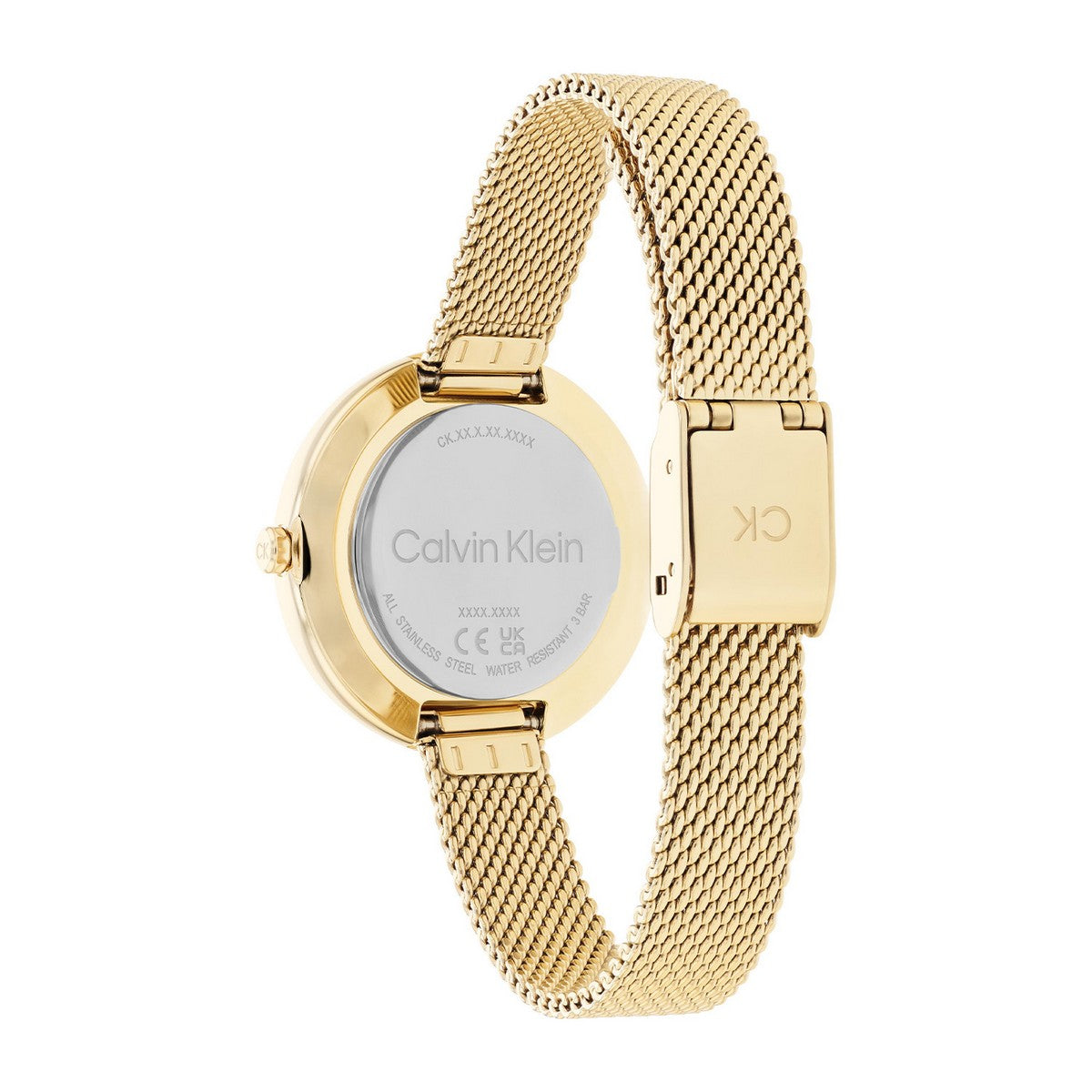 Calvin Klein Dameshorloge CK25200186 Goudkleurig 30 mm