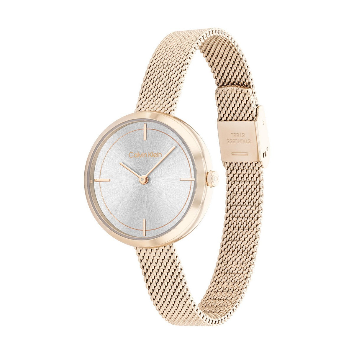 Calvin Klein Dameshorloge CK25200187 Rosékleurig 30 mm