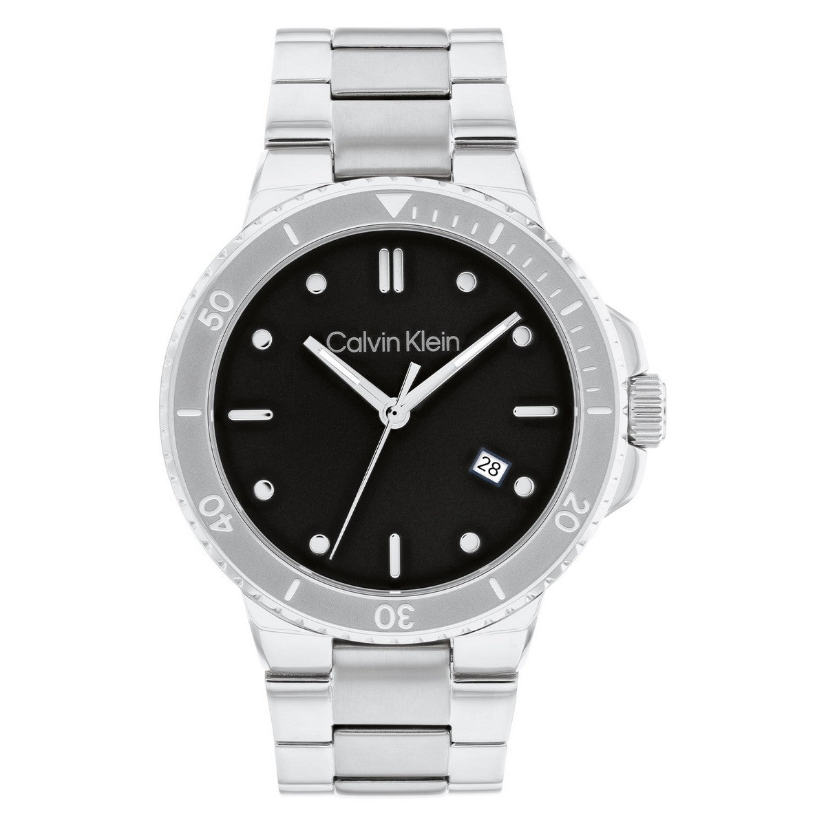 Calvin Klein Marine Herenhorloge CK25200203 Zilverkleurig 44 mm