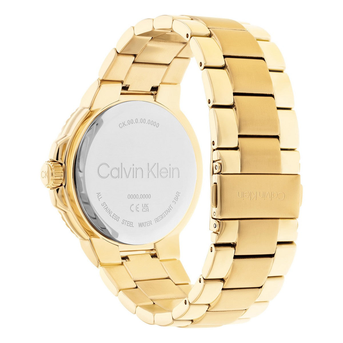 Calvin Klein Marine Herenhorloge CK25200204 Goudkleurig 44 mm